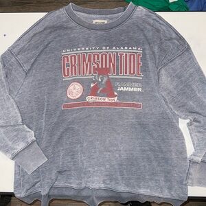 University of Alabama oversized lightweight sweatshirt